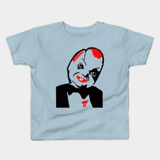 Deep Red Puppet Kids T-Shirt